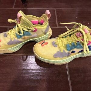 Adidas Harden Vol. 5 Futurenatural 'Solar Yellow' basketball shoe (no box)